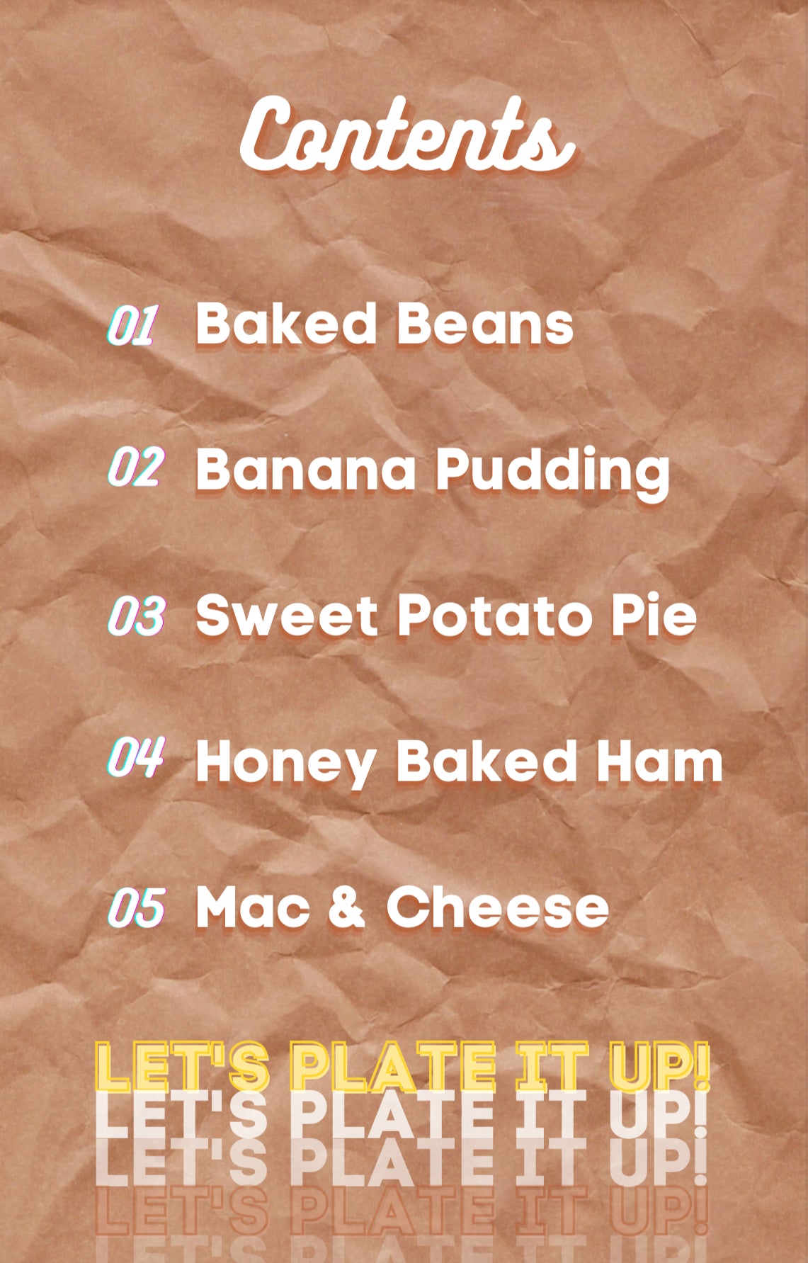 Let's Plate It Up Thanksgiving Edition E-Book